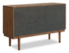 Ember Dining Server with Storage & Drawers, 56"W - Brown | Desserte de salle à manger Ember de 56 po (L) avec rangement et tiroirs - brune