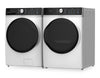 Midea 5.2 Cu. Ft. Front Load Washer with Steam Care – White - MLHW52S7AWW | Laveuse Midea à chargement frontal de 5,2 pi³ avec soin à la vapeur – blanche – MLHW52S7AWW
