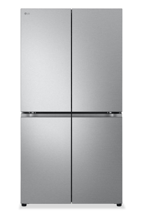 LG 36” 23.6 Cu. Ft French 4-Door Counter-Depth Refrigerator with Ice Maker - LF24C8200S