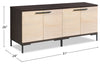 Sonora 2-piece TV Stand with Storage for TVs up to 60"- Dark Oak | Meuble pour téléviseur Sonora 2 pièces avec rangement pour téléviseurs jusqu’à 60 po - chêne foncé
