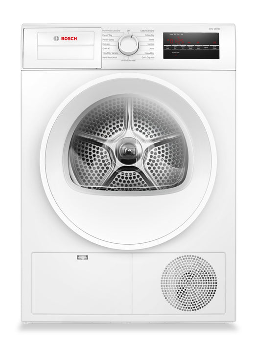 Bosch 300 Series 24\" 4 Cu. Ft. Compact Condensation Dryer - WPA12100UC