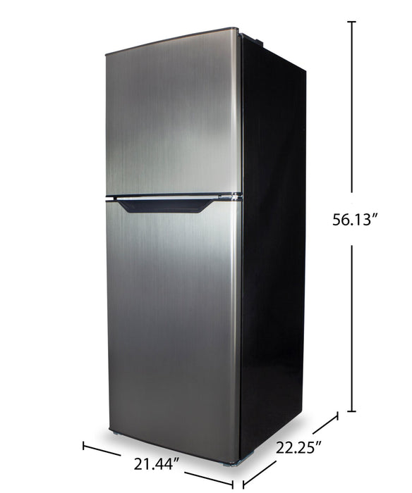 Danby 21.4\" 7 Cu. Ft. Top-Mount Refrigerator - Stainless Look - DFF070B2BSLDB-6