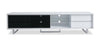 Amelia 89" x 22" Modern TV Stand with Storage and Cable Management for TVs up to 100" - White | Meuble pour téléviseur moderne Amelia de 89 po x 22 po avec rangement et système de gestion des câbles pour téléviseurs jusqu’à 100 po - blanc