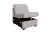 Vault 3-Piece Right-Facing Sectional with Storage Chaise and Two Storage Chairs - Grey | Sofa sectionnel de droite Vault 3 pièces avec fauteuil long de rangement et 2 fauteuils de rangement - gris
