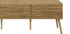 Gemma 72" Rustic TV Stand with Storage and Cable Management for TVs up to 80"- Brown | Meuble pour téléviseur rustique Gemma de 72 po avec rangement et système de gestion des câbles pour téléviseurs jusqu’à 80 po - brun