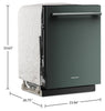KitchenAid 24" 44 dBA Dishwasher with 360° Max Jets™ Third Rack – Juniper - KDTS424SJP | Lave-vaisselle KitchenAid de 24 po et de 44 dBA avec troisième panier 360° Max JetsMC - genièvre - KDTS424SJP