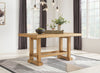 Archer Counter-Height Extension Dining Table, 72-108"W - Light Brown | Table de salle à manger Archer de hauteur comptoir avec rallonge, 72 po à 108 po (L) - brun clair