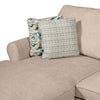 Scott Living Haven 3-Piece Right-Facing Chenille Fabric Cuddler Sleeper Sectional with Storage - Taupe | Sofa-lit sectionnel enveloppant de droite Haven de Scott Living 3 pièces en tissu de chenille avec rangement - taupe