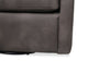 Ever 28" Swivel Leather-Like Fabric Accent Chair – Dark Brown  | Fauteuil d’appoint pivotant Ever de 28 po en tissu d’apparence cuir - brun foncé
