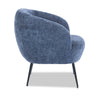 Nova 28.7" Boucle Fabric Accent Chair - Blue | Fauteuil d’appoint Nova de 28,7 po en tissu bouclé - bleu