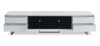 Amelia 89" x 22" Modern TV Stand with Storage and Cable Management for TVs up to 100" - White | Meuble pour téléviseur moderne Amelia de 89 po x 22 po avec rangement et système de gestion des câbles pour téléviseurs jusqu’à 100 po - blanc