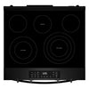Whirlpool 30" 5.3 Cu. Ft Electric Range with Air Cooking – Black - YWSES5030SB | Cuisinière électrique Whirlpool de 5,3 pi³ et de 30 po avec cuisson à air - noire - YWSES5030SB