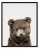 Baby Bear Framed Artwork with a Stucco Finish – 17" x 21" | Œuvre d’art encadrée « Baby Bear » avec fini stuc - 17 po x 21 po