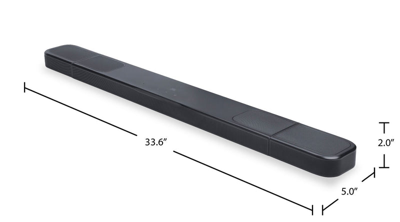 JBL Bar 1000MK2 7.1.4 Channel 960W Soundbar with Subwoofer & Two Detachable Wireless Speakers (JBLBAR1000M2BLKAM)