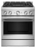 KitchenAid 4.1 Cu. Ft. Gas Range with No Preheat Air Fry Mode – Stainless Steel - KFGS930SSS | Cuisinière à gaz KitchenAid de 4,1 pi3 avec mode de friture à air sans préchauffage - acier inoxydable - KFGS930SSS