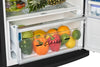 Unique Classic Retro 24" 11 Cu Ft. Top Freezer Refrigerator – Matte Black - UNQ-310L MB TM | Réfrigérateur Classic Rétro d’Unique de 24 po et de 11 pi3 à congélateur supérieur - noir mat - UNQ-310L MB TM