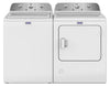Maytag 4.8 Cu. Ft. Top Load Washer and 7.0 Cu. Ft Electric Dryer – White - MATL4205 | Laveuse à chargement par le haut de 4,8 pi3 et sécheuse électrique de 7,0 pi3 de Maytag - blanches - MATL4205