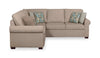 Scott Living Haven 3-Piece Chenille Fabric Sleeper Sectional - Taupe | Sofa-lit sectionnel Haven de Scott Living 3 pièces en tissu de chenille - taupe