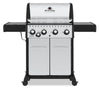 Broil King Crown™ S 440 Natural Gas Grill with Side Burner in Stainless Steel - 865367