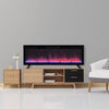 Mirage 60" Modern Electric Fireplace - Black | Foyer électrique moderne Mirage de 60 po - noir
