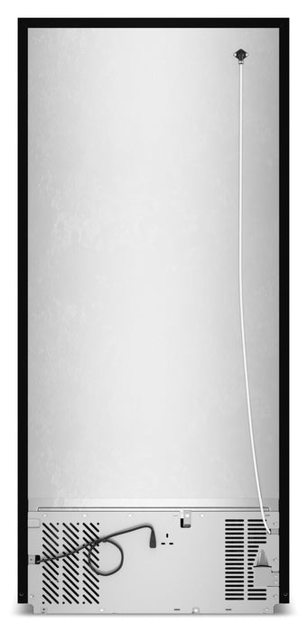 Whirlpool 29.5\" 19 Cu. Ft. Top Freezer Refrigerator with Total Coverage Cooling - Black - WRTX7419SB