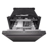 LG 24" 44 dBA Built-In Top-Control Dishwasher with QuadWash® Pro - Black Stainless Steel - LDNPM654D | Lave-vaisselle encastré LG à 44 dBA de 24 po avec commandes sur le dessus et QuadWashMD Pro - acier inoxydable - LDNPM654D