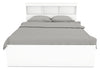 Riley Mates Bed 6pc Set with Bookcase Headboard, Dresser, Mirror & Nightstand, White - Full Size | Ensemble lit matelot Riley 6 pièces avec tête de lit bibliothèque, commode, miroir et table de nuit, blanc - format lit double