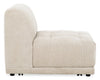 Kort & Co. Oaklyn Modular 32" Fabric Armless Chair with Tufted Seat Cushion – Beige | Fauteuil modulaire sans accoudoirs Oaklyn Kort & Co. de 32 po en tissu avec coussin de siège capitonné - beige