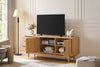 Kemper 71" Modern TV Stand with Storage for TVs up to 75"- Harvest Oak | Meuble pour téléviseur moderne Kemper de 71 po avec rangement pour téléviseurs de jusqu’à 75 po - chêne récolte