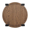 Gordon 18” Round Solid Wood End Table - Brown | Table de bout ronde Gordon de 18 po en bois massif - brune