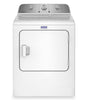 Maytag 7.0 Cu. Ft. Gas Dryer with Wrinkle Prevent Option – White - MGD4205SW  | Sécheuse à gaz Maytag de 7,0 pi3 avec option de prévention des plis - blanche - MGD4205SW