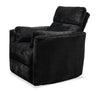 Remi 38" Fabric Swivel Glider Power Reclining Chair with USB Ports – Charcoal  | Fauteuil pivotant coulissant à inclinaison électrique Remi de 38 po en tissu avec ports USB - anthracite