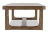 Gideon 56” Solid Wood Country-Style Coffee Table - Brown | Table à café Gideon de 56 po de style champêtre en bois massif - brun