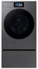 Samsung Bespoke 6.1 Cu. Ft. Front Load Washer with AI Fabric Sensing – Dark Steel - WF90F53ADSA5 | Laveuse Bespoke de Samsung  à chargement frontal de 6,1 pi3 avec détecteur de tissu par IA - acier foncé - WF90F53ADSA5