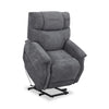 Claire 34\" Chenille Fabric Power Lift Reclining Chair - Granite Grey