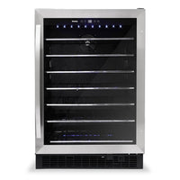 Danby 5.7 Cu. Ft. 60-Bottle Built-In Wine Cooler - Stainless Steel - DWC057A1BSS 