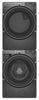 Whirlpool 5.2 Cu. Ft. Smart Front-Load Washer and 7.4 Cu. Ft. Gas Dryer - Volcano Black | Laveuse intelligente à chargement frontal de 5,2 pi³, sécheuse à gaz de 7,4 pi³ de Whirlpool - noir volcan | WHFL57UG