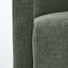 Demi 30" Linen-Look Accent Chair – Green | Fauteuil d’appoint Demi de 30 po d’apparence lin - vert