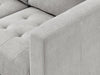 Metro 57" Fabric Loveseat with Tufted Seat Cushions and Reversible Back Cushions - Neutral | Causeuse Metro de 57 po en tissu avec coussins de siège capitonnés et coussins de dossier réversibles - neutre