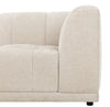 Kort & Co. Oaklyn Modular 8-Piece Fabric Sectional with Tufted Seat Cushions – Beige | Sofa sectionnel modulaire Oaklyn Kort & Co. 8 pièces en tissu avec coussins de siège capitonnés - beige