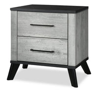 Blake Bedside 2-Drawer Nightstand, 24