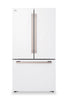 LG Studio 36" 27 Cu. Ft. Smart Counter-Depth MAX™ French-Door Refrigerator - Essence White - SRFB27W3 | Réfrigérateur intelligent LG Studio de 27 pi3 et de 36 po de profondeur comptoir MAXMCà portes françaises - essence blanche - SRFB27W3 | SRFB27W3
