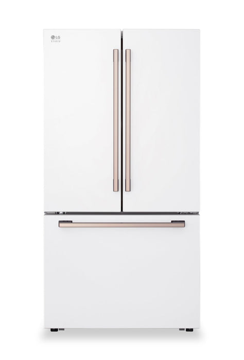 LG Studio 36\" 27 Cu. Ft. Smart Counter-Depth MAX™ French-Door Refrigerator - Essence White - SRFB27W3