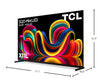 TCL 98" X11L SQD Mini-LED 4K UHD HDR Smart Google TV (98X11L) - 2026 Model | Téléviseur intelligent SQD Mini DEL TCL X11L 4K UHD HDR de 98 po avec Google TV (98X11L) - modèle 2026