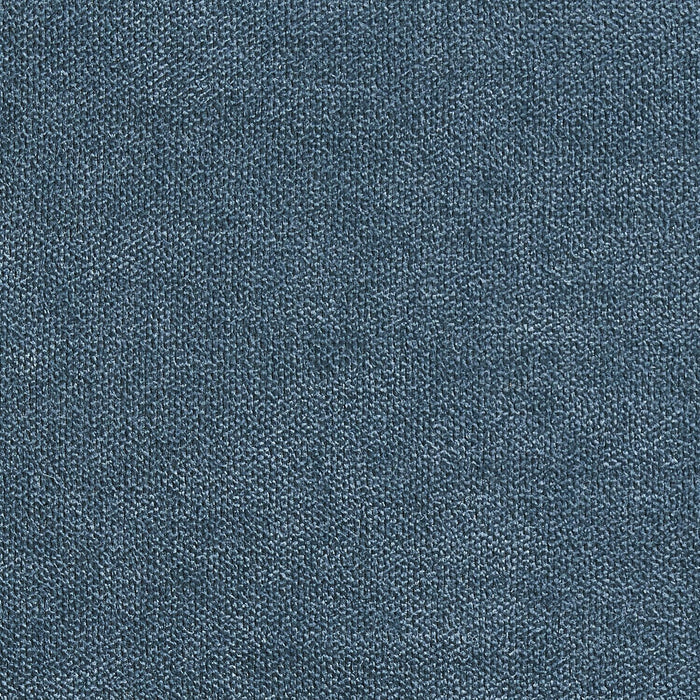 Metro 2-Piece Left-Facing Fabric Sectional with Chaise and Tufted Seat Cushions - Denim Blue