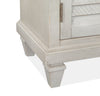 Baron 62” Rustic Pine TV Stand with Storage and Cable Management for TVs up to 70” - Alabaster | Meuble pour téléviseur rustique Baron de 62 po en pin avec rangement et système de gestion des câbles pour téléviseurs jusqu’à 70 po - albâtre