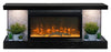 Summit 48" Electric Fireplace with Wall-mount Mantel – Brown  | Foyer électrique Summit de 48 po avec manteau mural - brun  | SUM48FIR