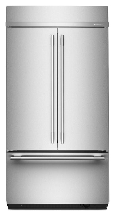 KitchenAid 42\" 24.2 Cu. Ft. French Door Bottom Mount Refrigerator - Stainless Steel - KBFN542SPS