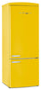 Unique Classic Retro 28" 17 Cu Ft. Bottom Mount Refrigerator - Yellow - UNQ-310L Y TM | Réfrigérateur Classic Rétro d’Unique de 28 po et de 17 pi3 à congélateur inférieur - jaune - UNQ-310L Y TM