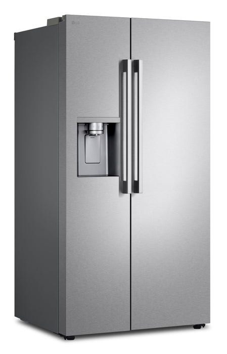 LG 36\" 27 Cu. Ft Side by Side Refrigerator - Fingerprint Resistant Stainless Steel - LL27T3530S 